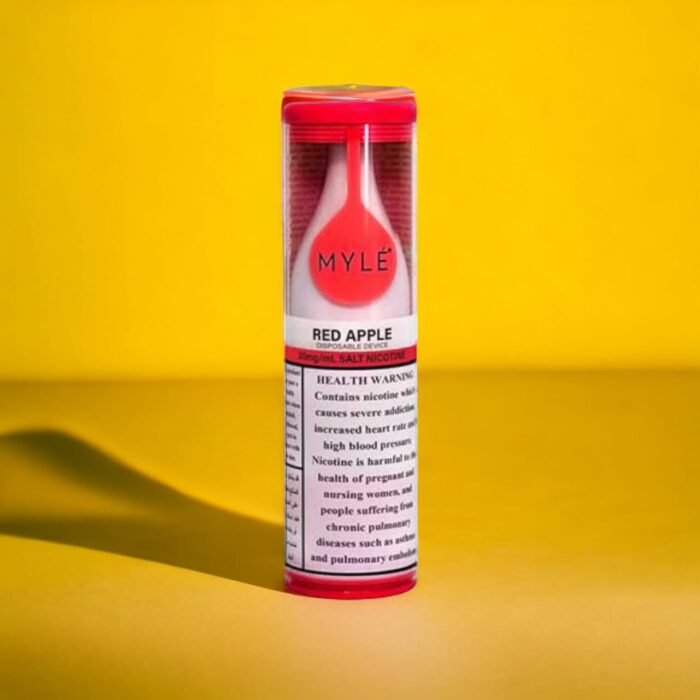 MYLÉ Drip – Red Apple Disposable Device