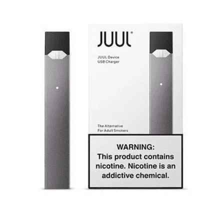 Juul Black Rechargeable Pod Device with USB Charger