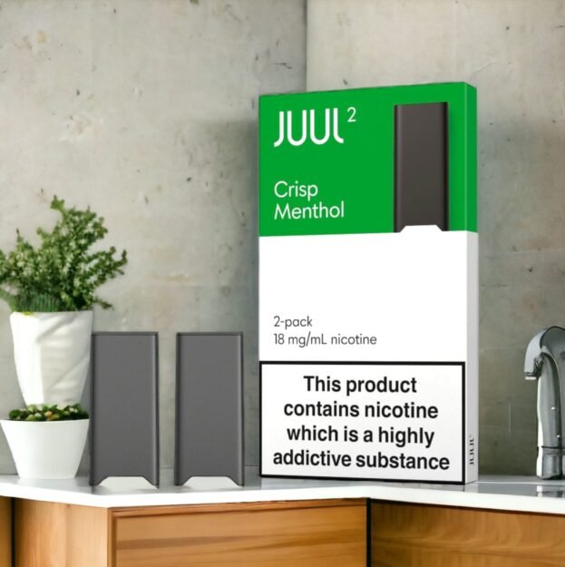 Juul 2 Crisp Menthol Pods - 18 Mg Nicotine (2 Pack)