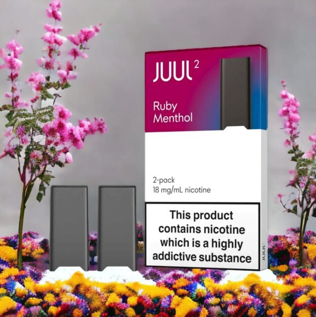 Juul 2 Ruby Menthol Pods - 18 Mg Nicotine (2 Pack)