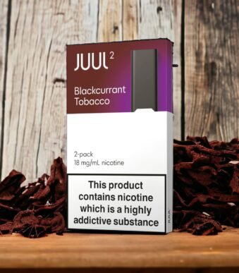 Juul 2 Blackcurrant Tobacco Pods–18mg Nicotine (2 Pack)