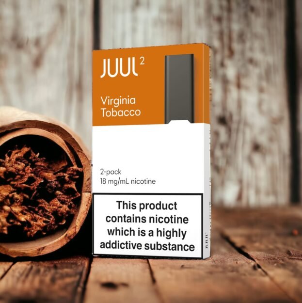 Virginia Tobacco Juul2 Pods – 18 Mg Nicotine (2 Pack)