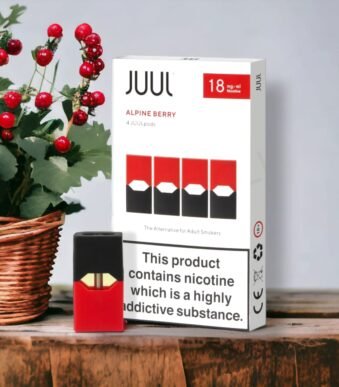 Buy Alpine Berry Juul Pods UK – 18 Mg 200 Puffs (4 Pcs)