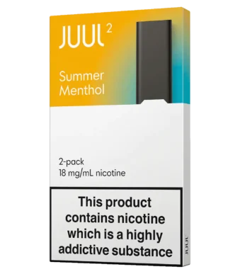 JUUL 2 SUMMER MENTHOL PODS – 18 Mg NICOTINE IN uae