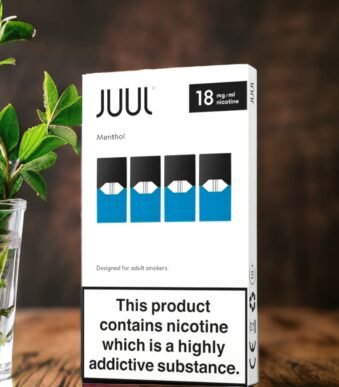 Juul – Menthol E-Liquid Pods 18 Mg 200 Puffs (4 Pcs)