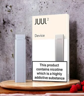 Juul 2 Rechargeable Pod Device with USB Charger (Silver)