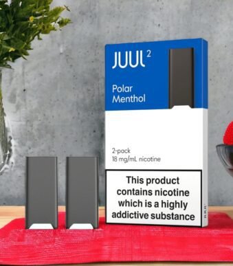 BUY JUUL 2 Polar Menthol pods (Pack of 2) | 18 mg/mL in uae