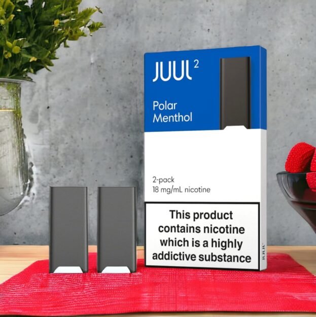 BUY JUUL 2 Polar Menthol pods (Pack of 2) | 18 mg/mL in uae