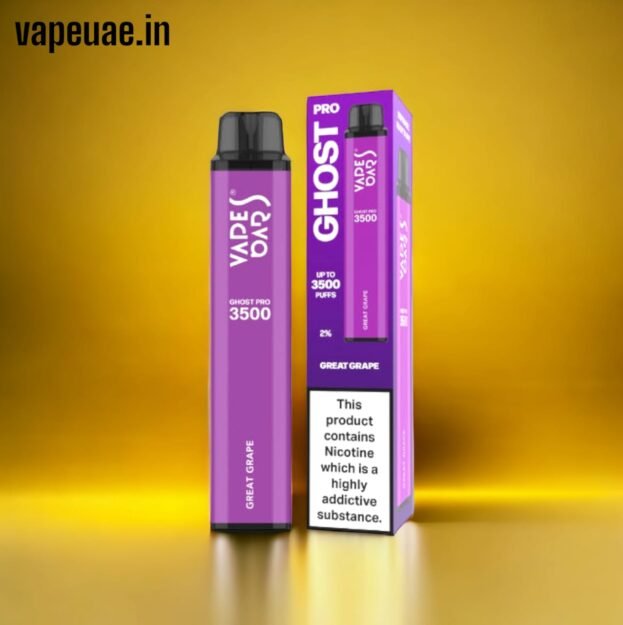 BEST VAPE BAR GHOST PRO Great Grape 3500puffs 20mg IN UAE