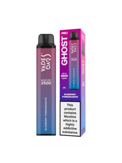 Vapes Bars Ghost Pro Blueberry Pomegranate 20mg 3500 Puffs