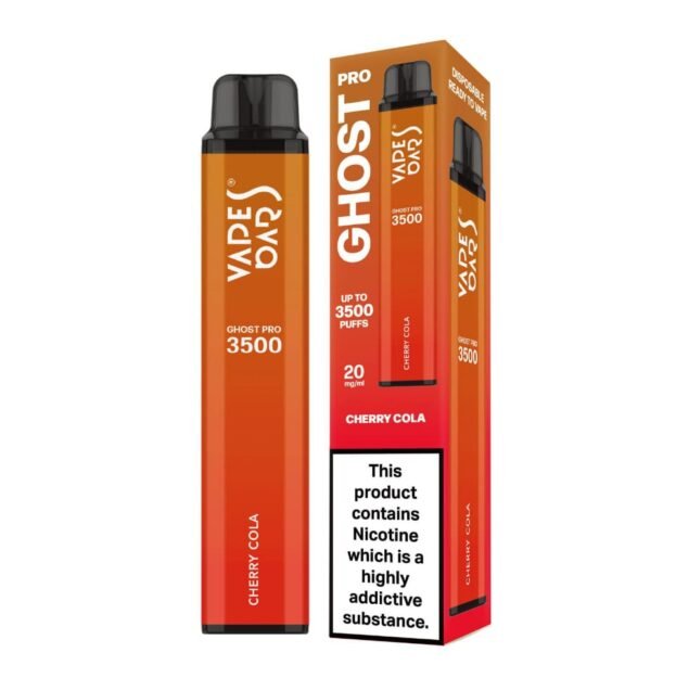 Cherry Cola 20mg 3500 Puffs by Vapes Bars Ghost Pro