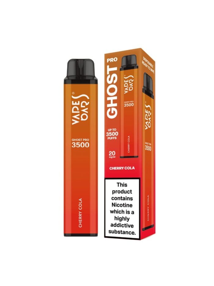 Cherry Cola 20mg 3500 Puffs by Vapes Bars Ghost Pro