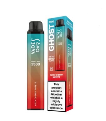 Vapes Bars Ghost Pro Fizzy Cherry Sweets 20mg 3500 Puffs