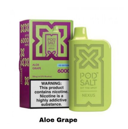 Nexus Aloe Grape 2%nicotine 6000 Puffs