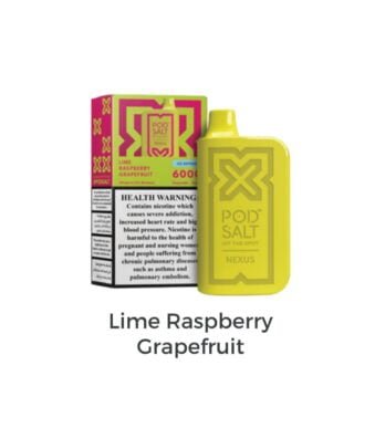 Nexus Lime Raspberry Grapefruit 2%nicotine 6000 Puffs