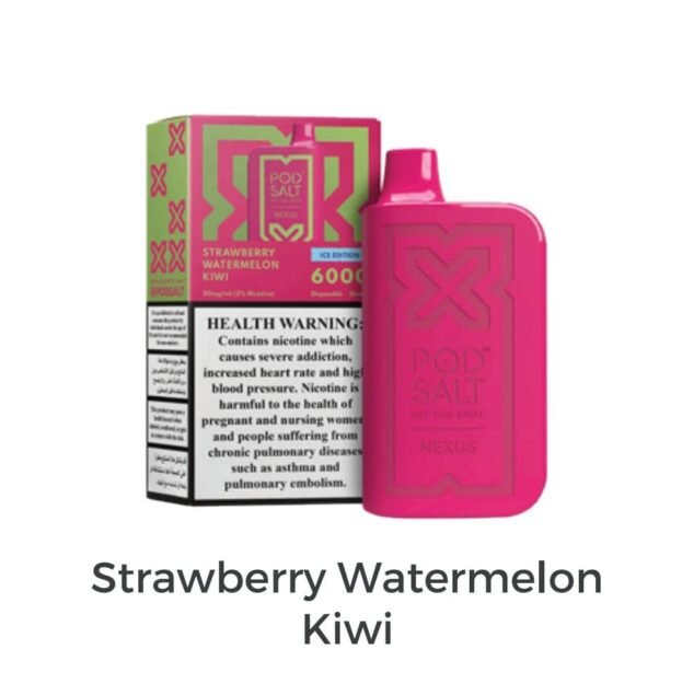 Nexus Strawberry Watermelon Kiwi 2%nicotine 6000 Puffs