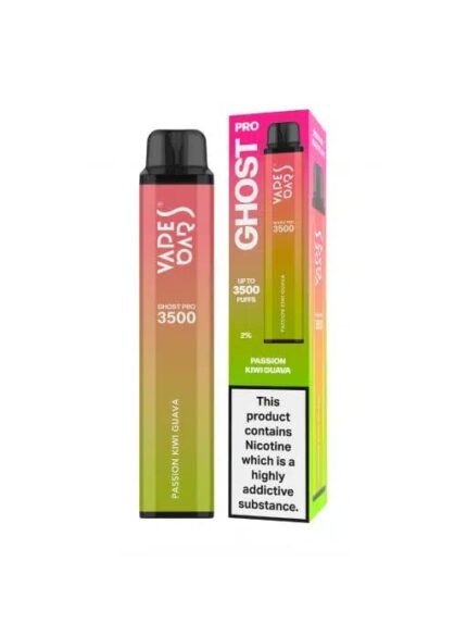 Passion Kiwi Guava 20mg 3500 Puffs by Vapes Bars Ghost Pro