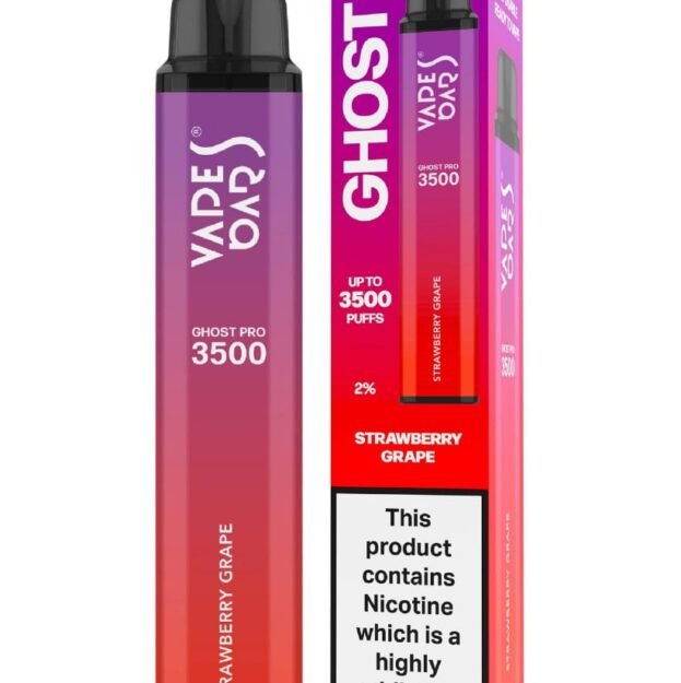 Strawberry Grape 20mg 3500 Puffs by Vapes Bars Ghost Pro