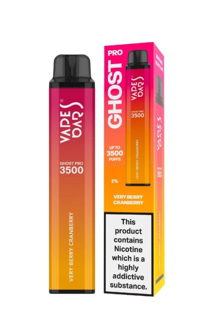 Very Berry Cranberry 20mg 3500 Puffs by Vapes Bars Ghost Pro