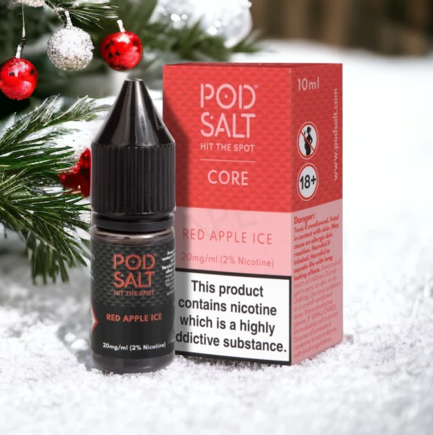 red apple ice pod salt 3500 puffs 2% nicotine