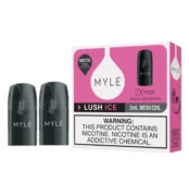 Myle V5 Lush Ice Meta Pods pack of two (2) disposable magnetic