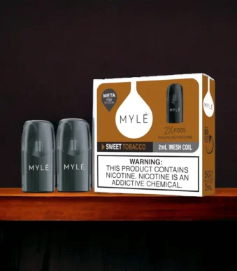 Myle V5 Sweet Tobacco Meta Pods pack of two (2) disposable magnetic