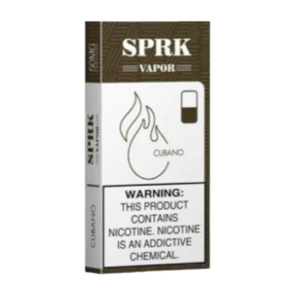 SPaRK VAPOR Cubano Pod Pre-filled Disposable (Pack of 4)