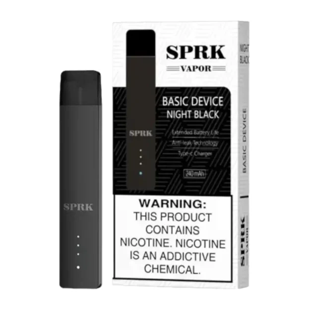 SPARK VAPOR Device Night Black