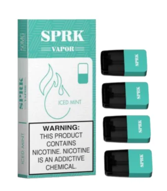 SPARK VAPOR Iced Mint Pod