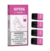 SPARK VAPOR Iced Watermelon Pod Pre filled Disposable (Pack of 4)